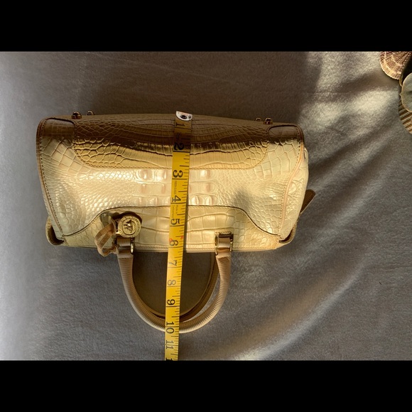 Brahmin Croc Leather Baguette Purse - Picture 6 of 13